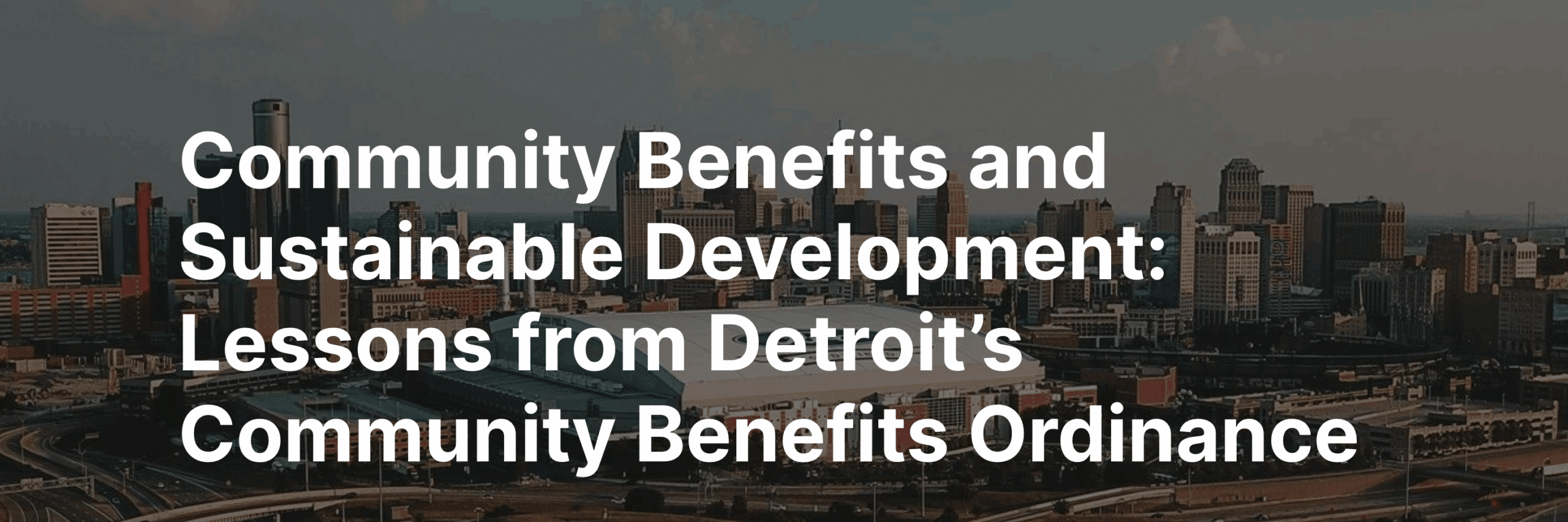 Detroit course