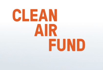 Fondo de aire limpio